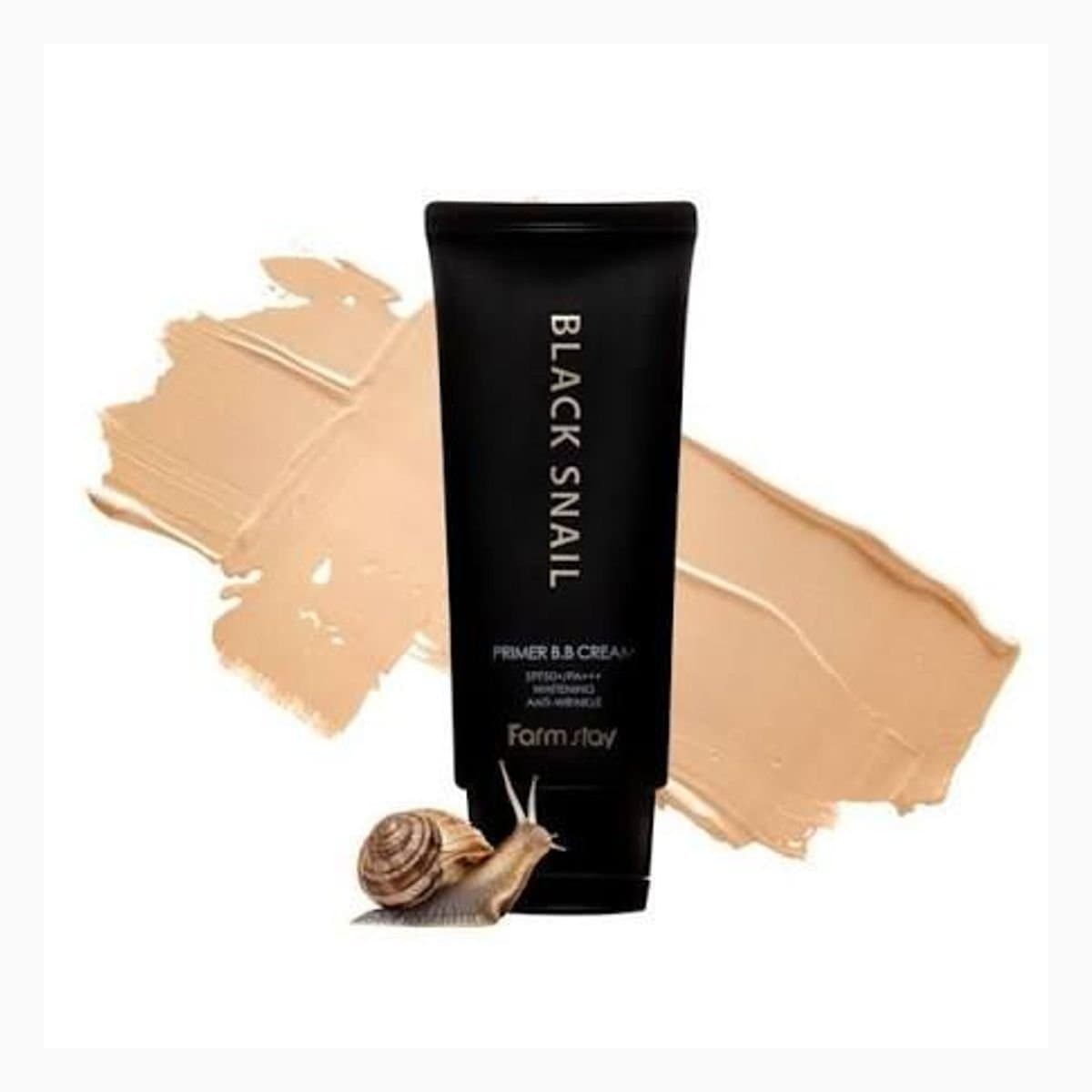 FARMSTAY BLACK SNAIL PRIMER BB CREAM