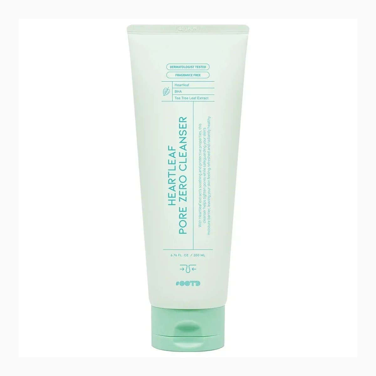 #OOTD
 Heart Leaf Pore Zero Cleanser