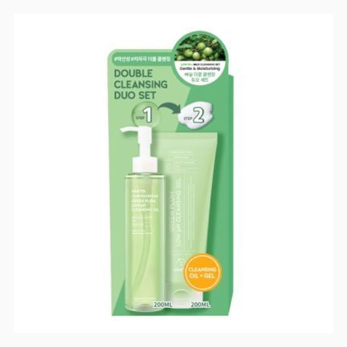 #OOTD 
 Green Plum Double Cleansing 
 Duo Set