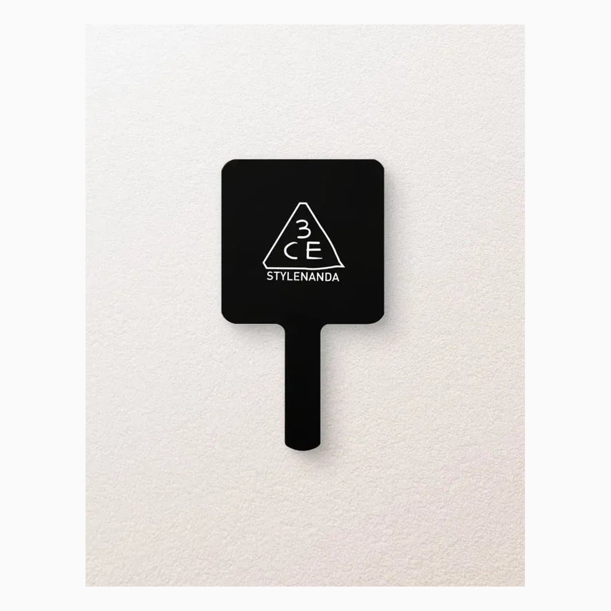 3CE SQUARE HAND MIRROR #BLACK
