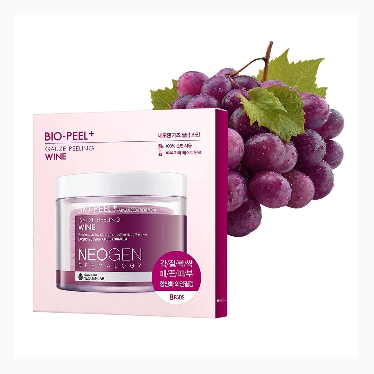 NEOGEN DERMALOGY 
 BIO PEEL GAUZE PEELING WINE
 8 EACH