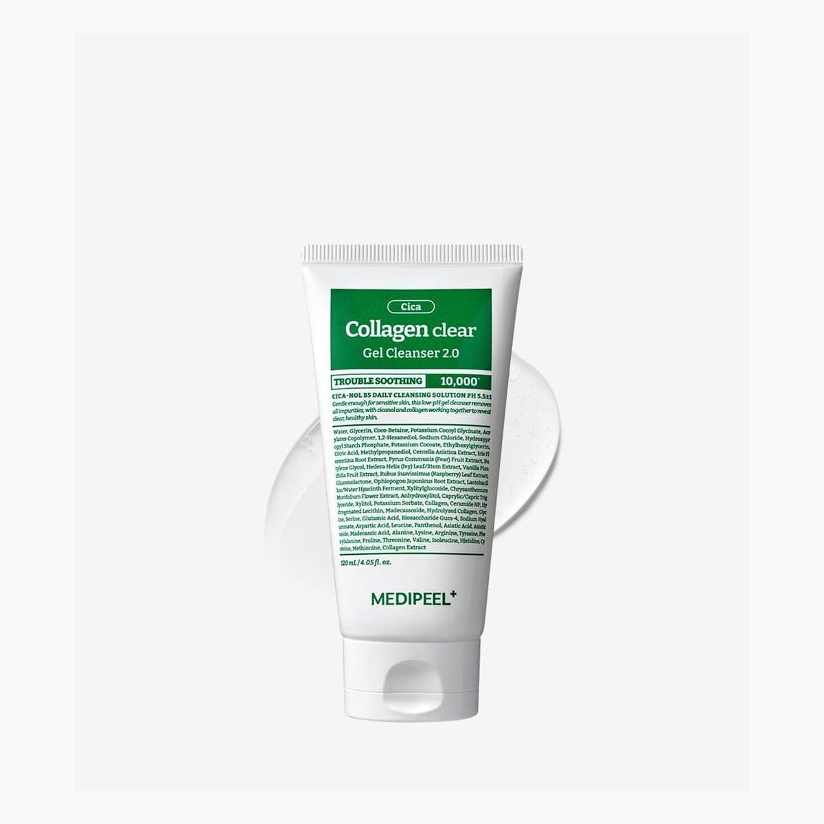 Medipeel GREEN CICA COLLAGEN CLEAR GEL CLEANSER 2.0