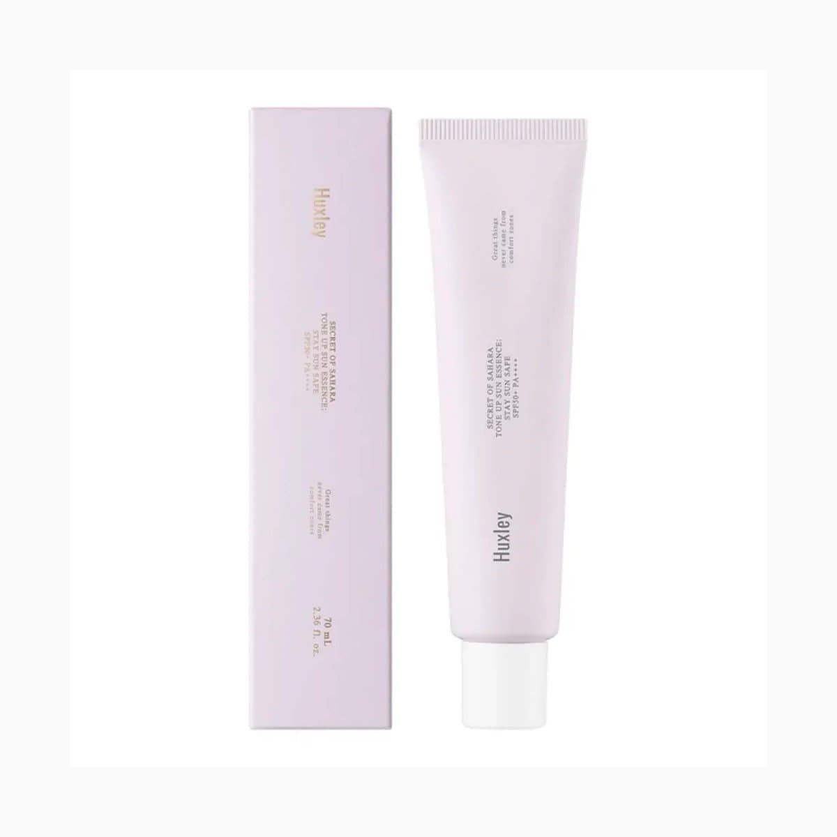 TONE UP SUN ESSENCE ; STAY SUN SAFE 01 ZELLIGE LAVENDER