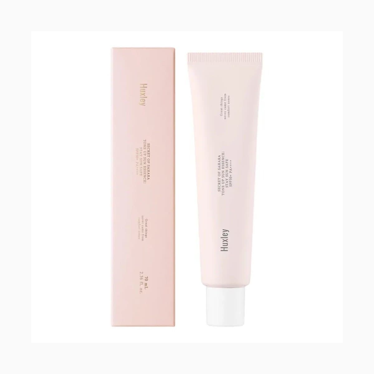 TONE UP SUN ESSENCE ; STAY SUN SAFE 02 TERRA PEACH