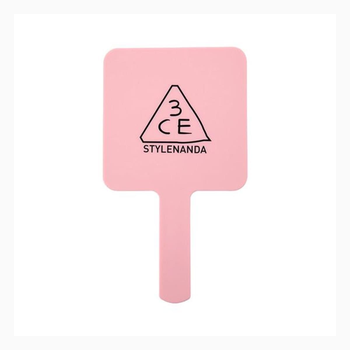 3CE SQUARE MINI HAND MIRROR #PINK RUMOUR