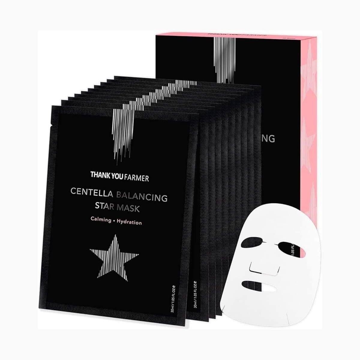 THANK YOU FARMER Centella Balancing Star Mask 1pc