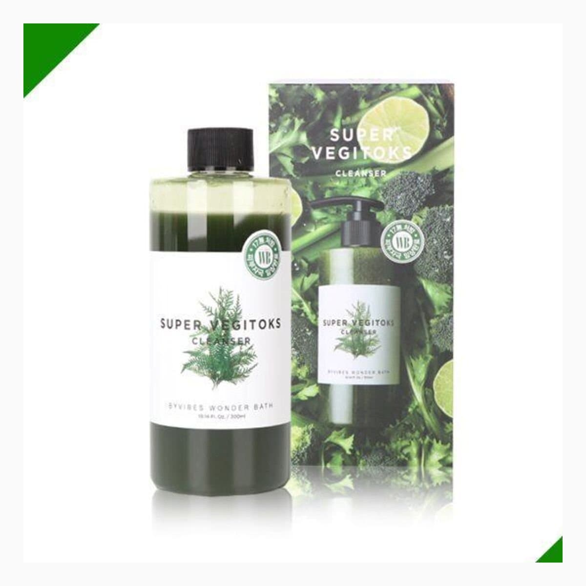 원더바스 슈퍼베지톡스 클렌저 그린 200ml
