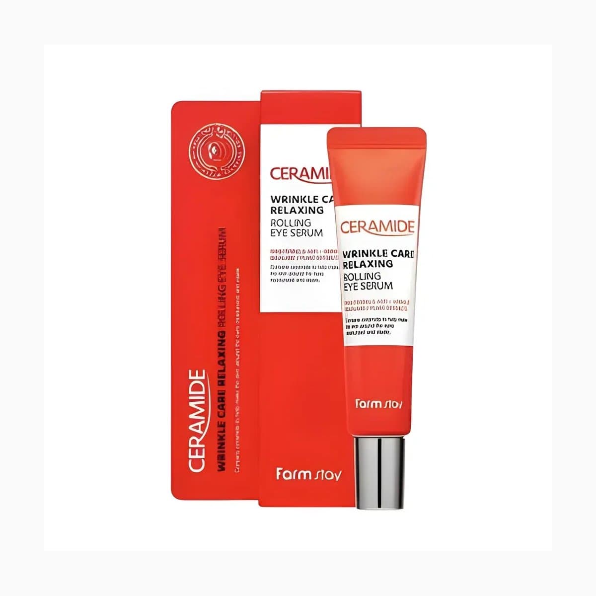 FARMSTAY CERAMIDE WRINKLE CARE RELAXING ROLLING EYE SERUM