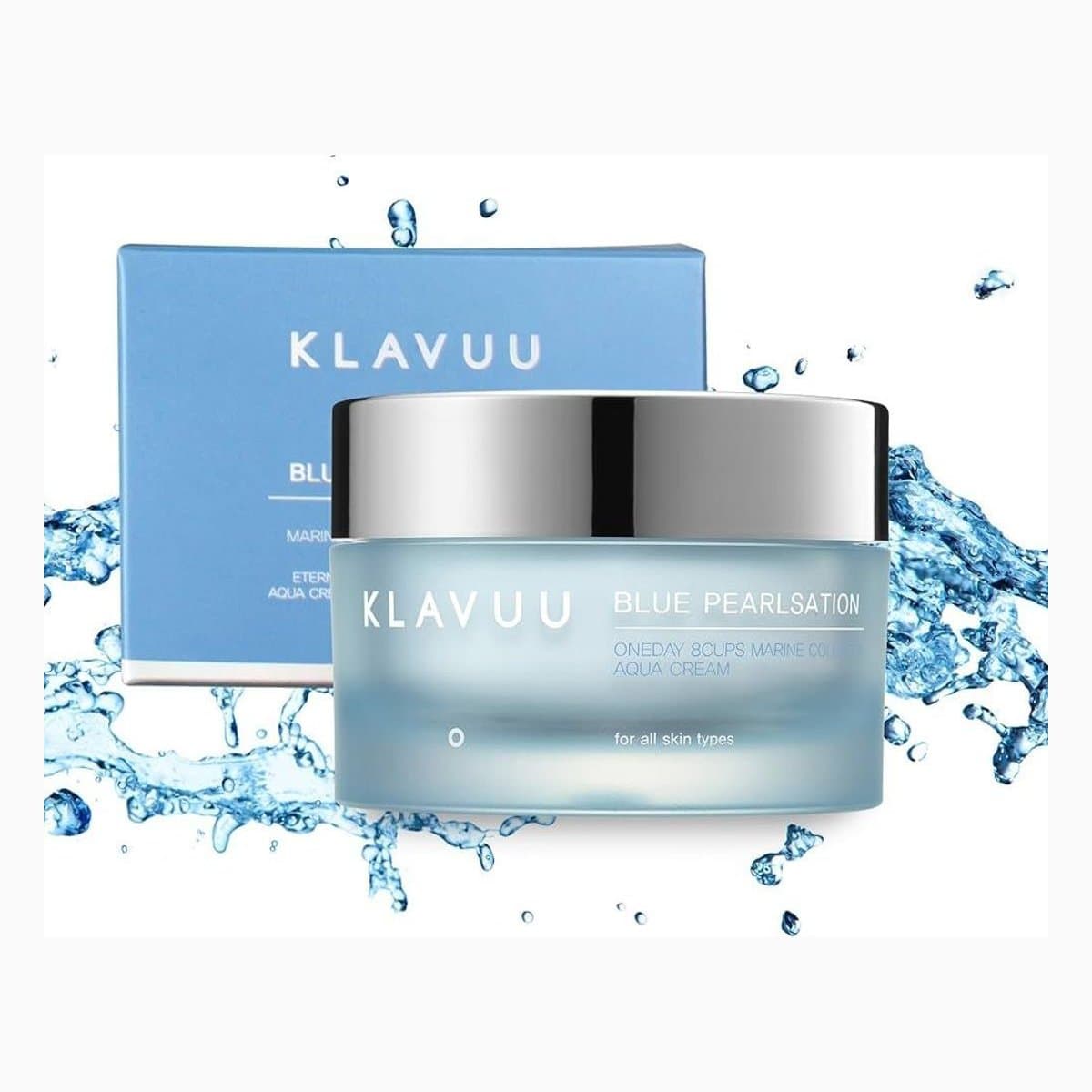 BLUE PEARLSATION One Day 8 Cups Marine Collagen Aqua Cream