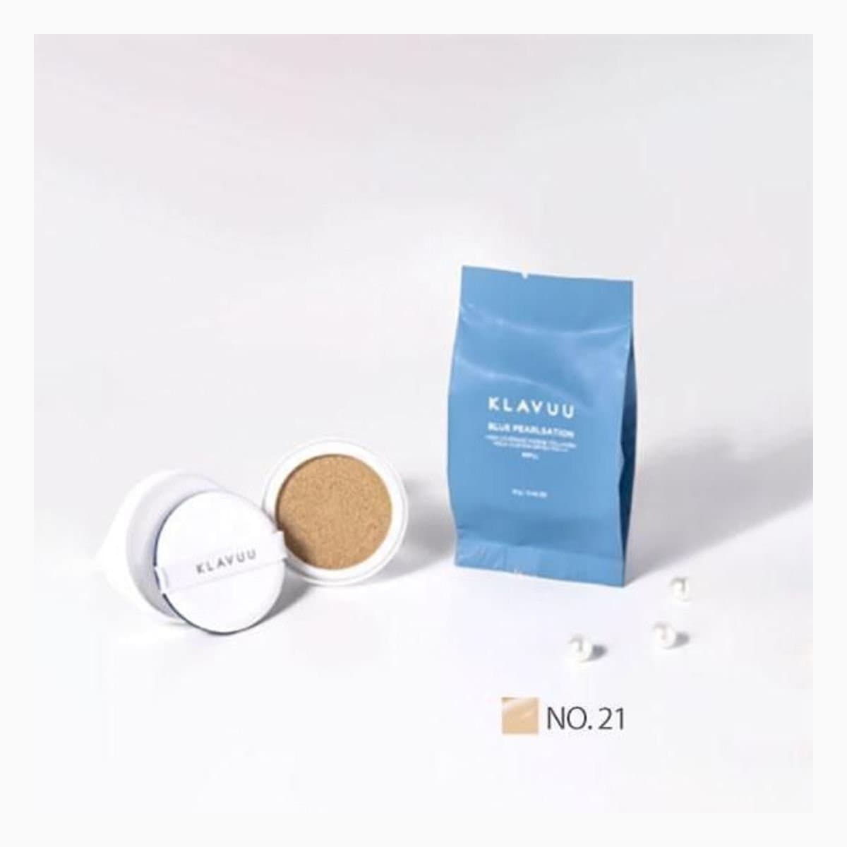 BLUE PEARLSATION HIGH COVERAGE MARINE COLLAGEN AQUA CUSHION #21
