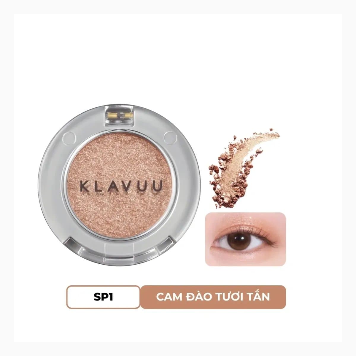 URBAN PEARLSATION Sparkle Eyeshadow - #SP1 Marigold Peach