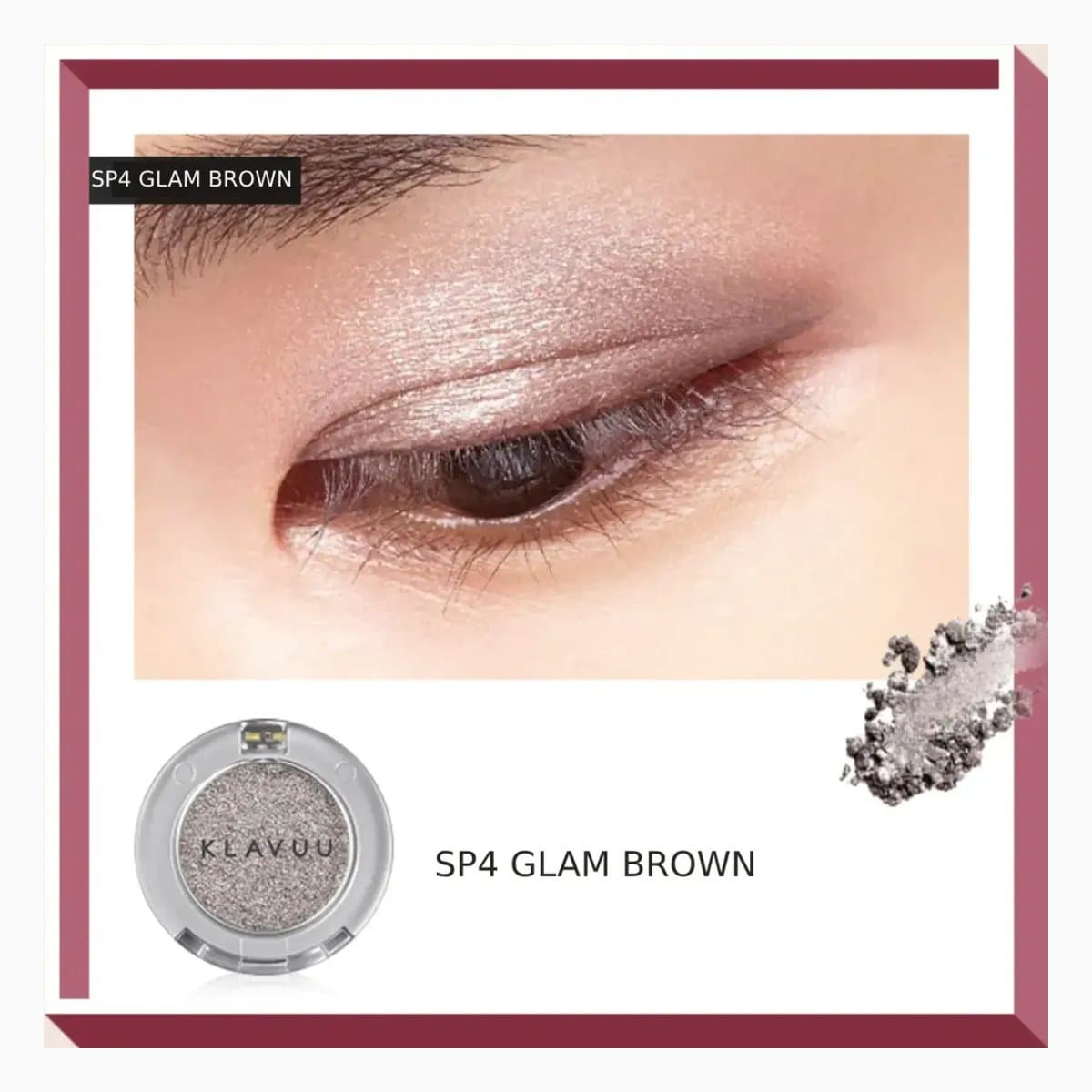 URBAN PEARLSATION Sparkle Eyeshadow - #SP4 Glam Brown