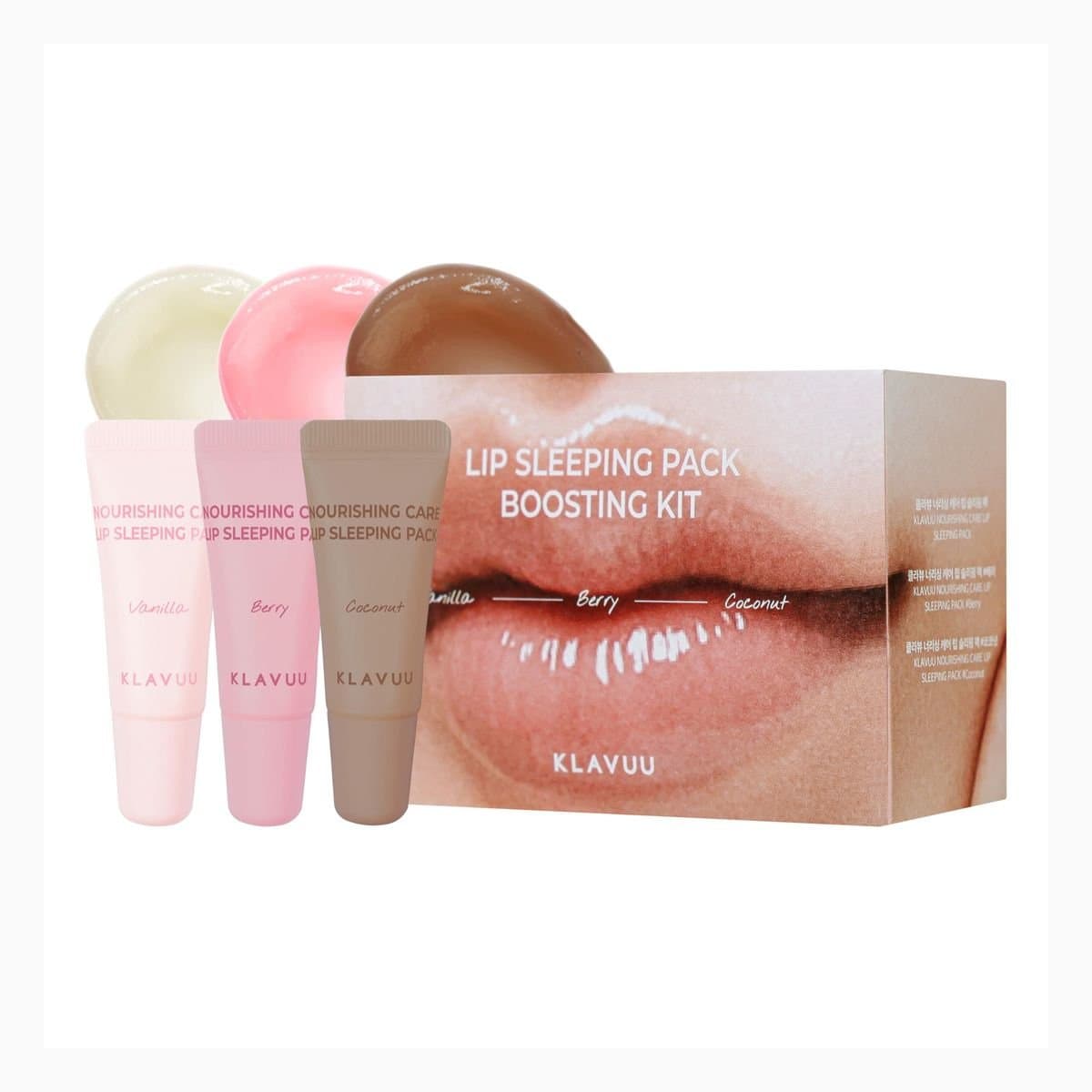 KLAVUU Lip Sleeping Pack Boosting Kit