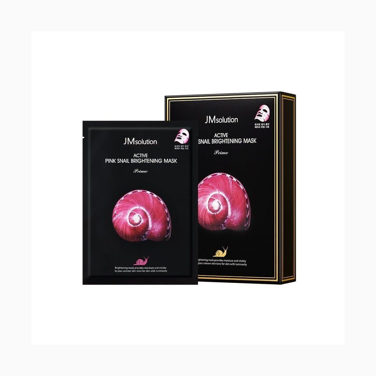 JMSOLUTION ACTIVE PINK SNAIL BRIGHTENING MASK