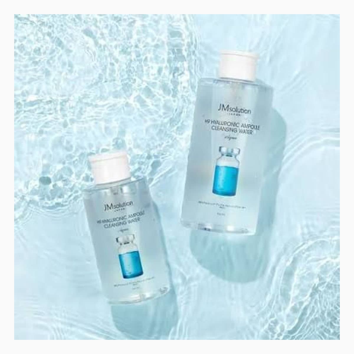 JMSOLUTION JAPAN H9 HYALURONIC AMPOULE CLEANSING WATER AQUA 500ML
