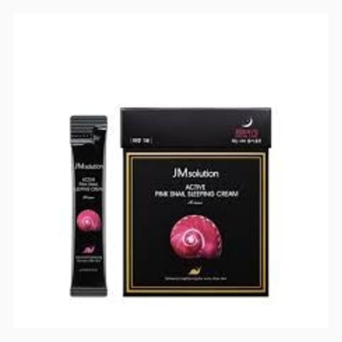 JMSOLUTION ACTIVE PINK SNAIL SLEEPING CREAM PRIME