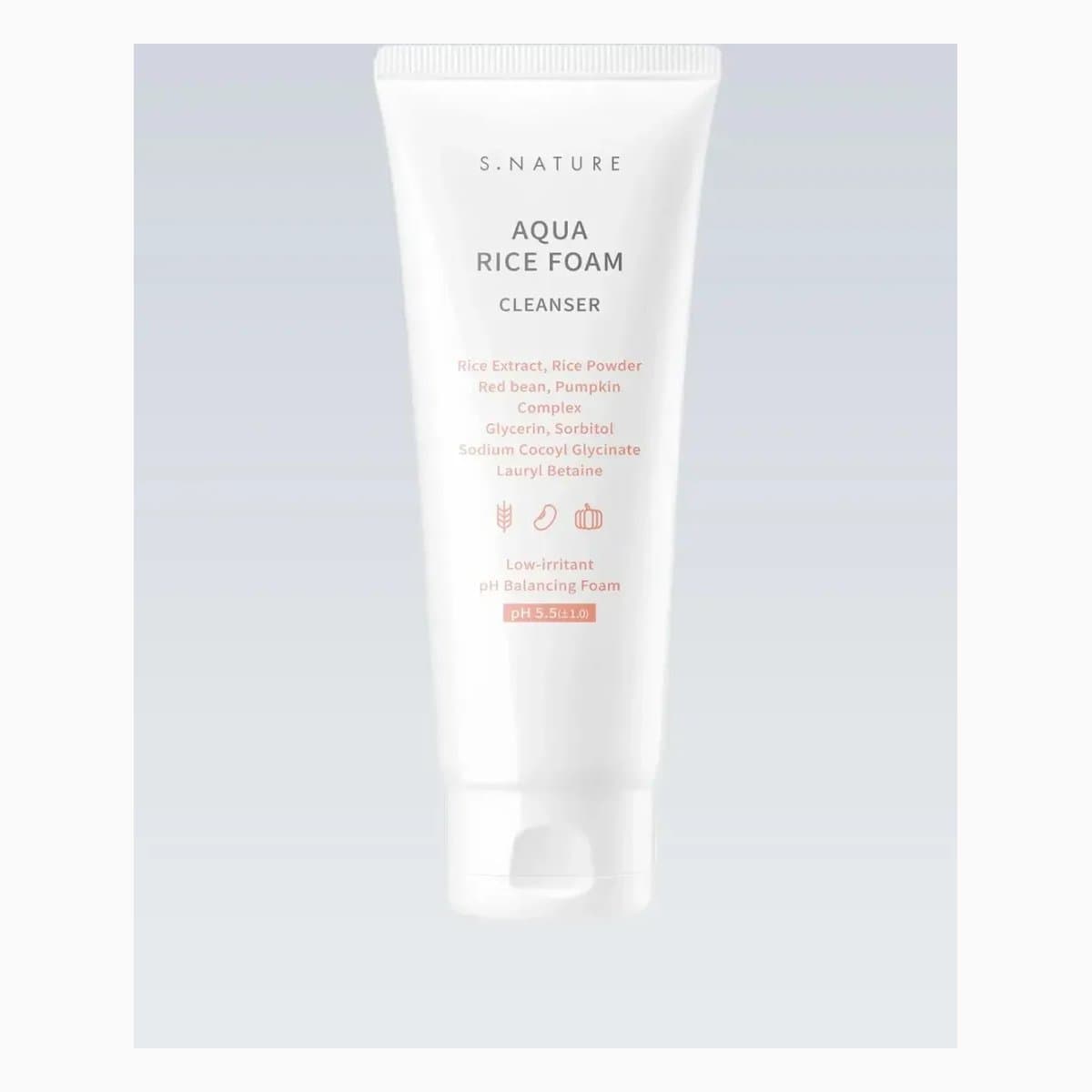 S.NATURE AQUA RICE FOAM CLEANSER