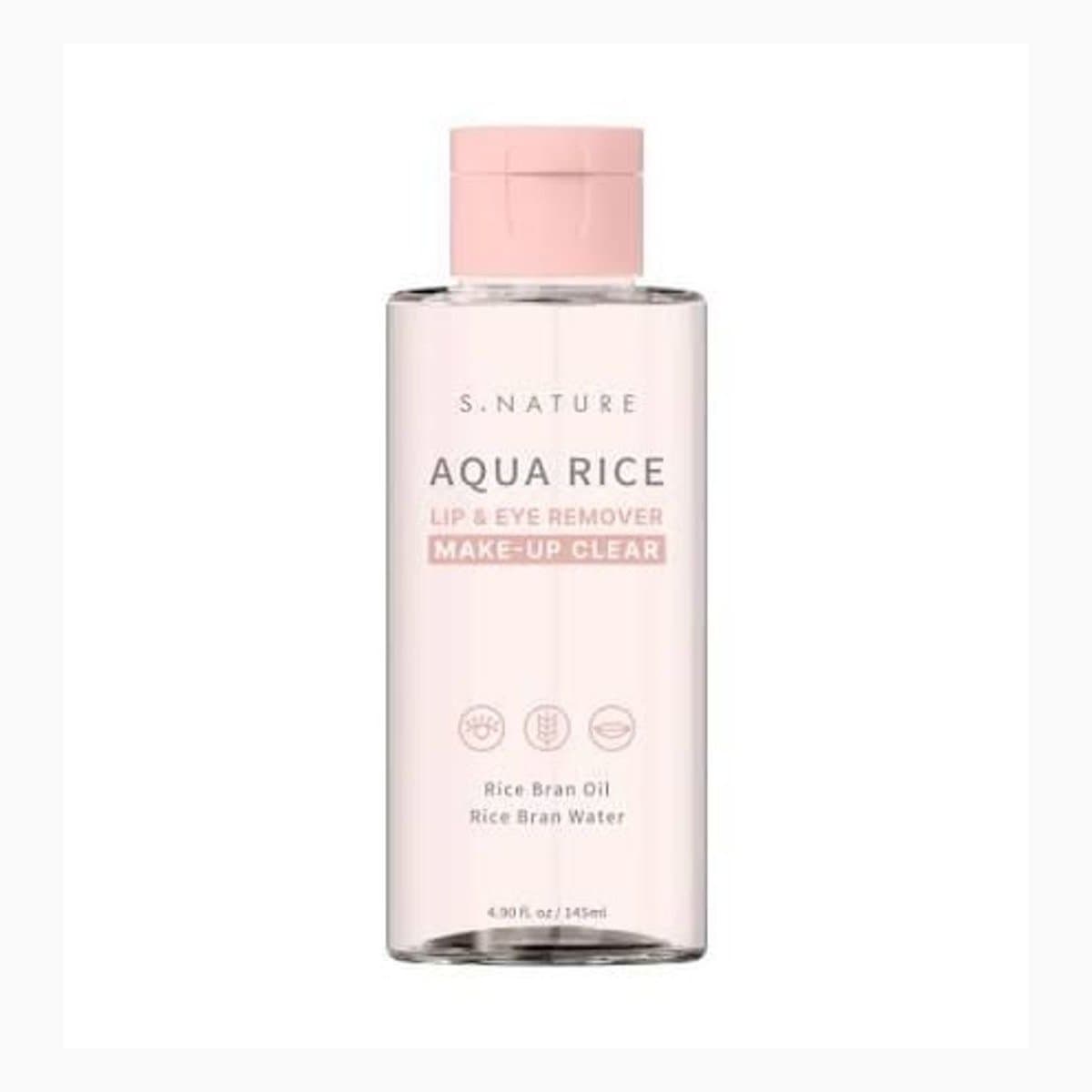 S.NATURE AQUA RICE LIP&EYE REMOVER