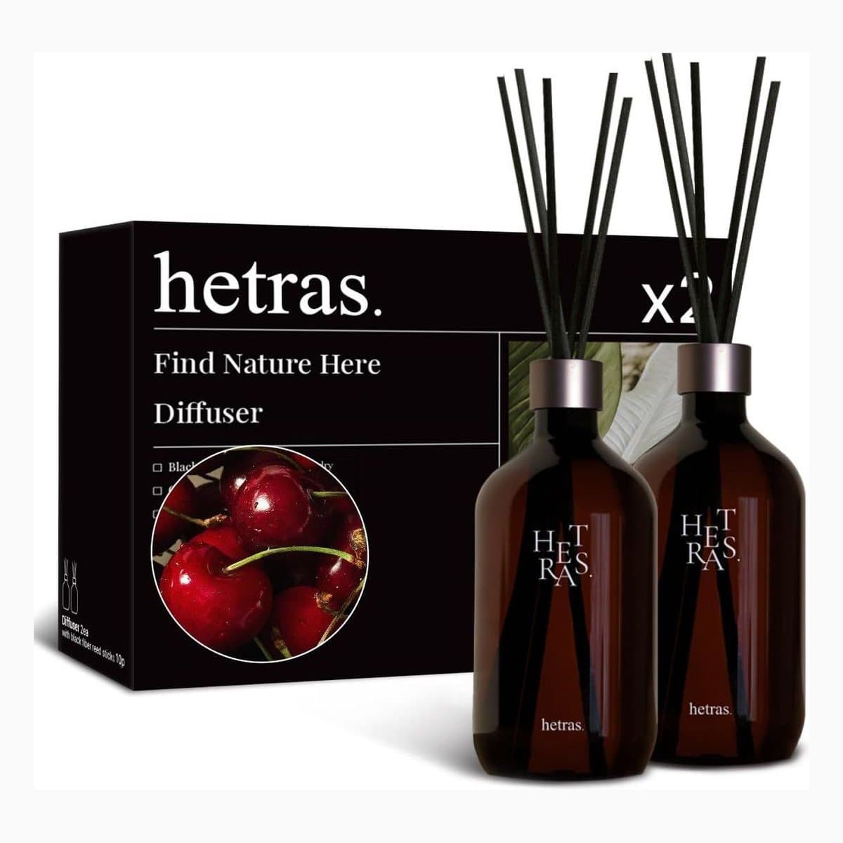 Premium Diffuser 2EA - Black Cherry