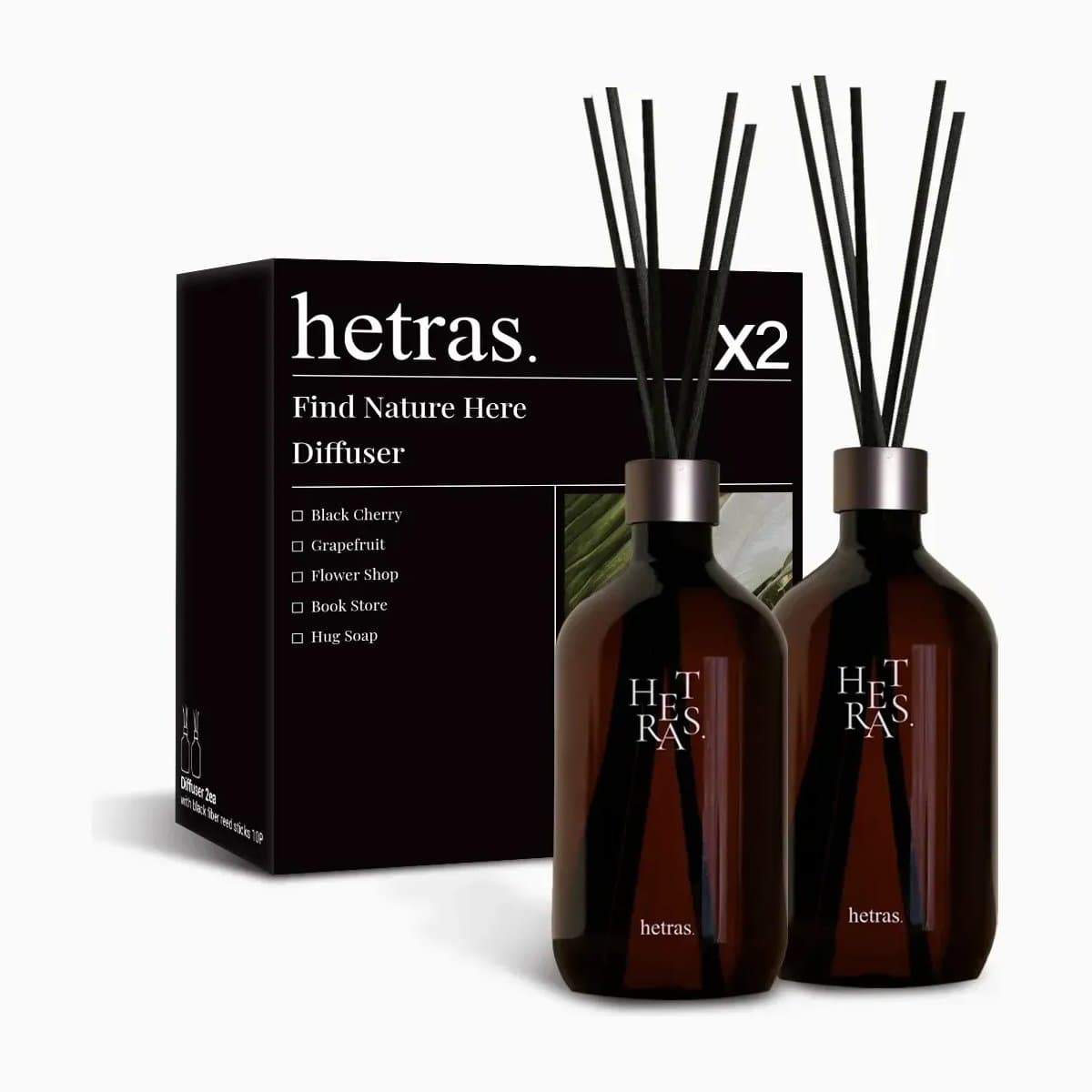 Premium Diffuser 2EA - Hotel Wood