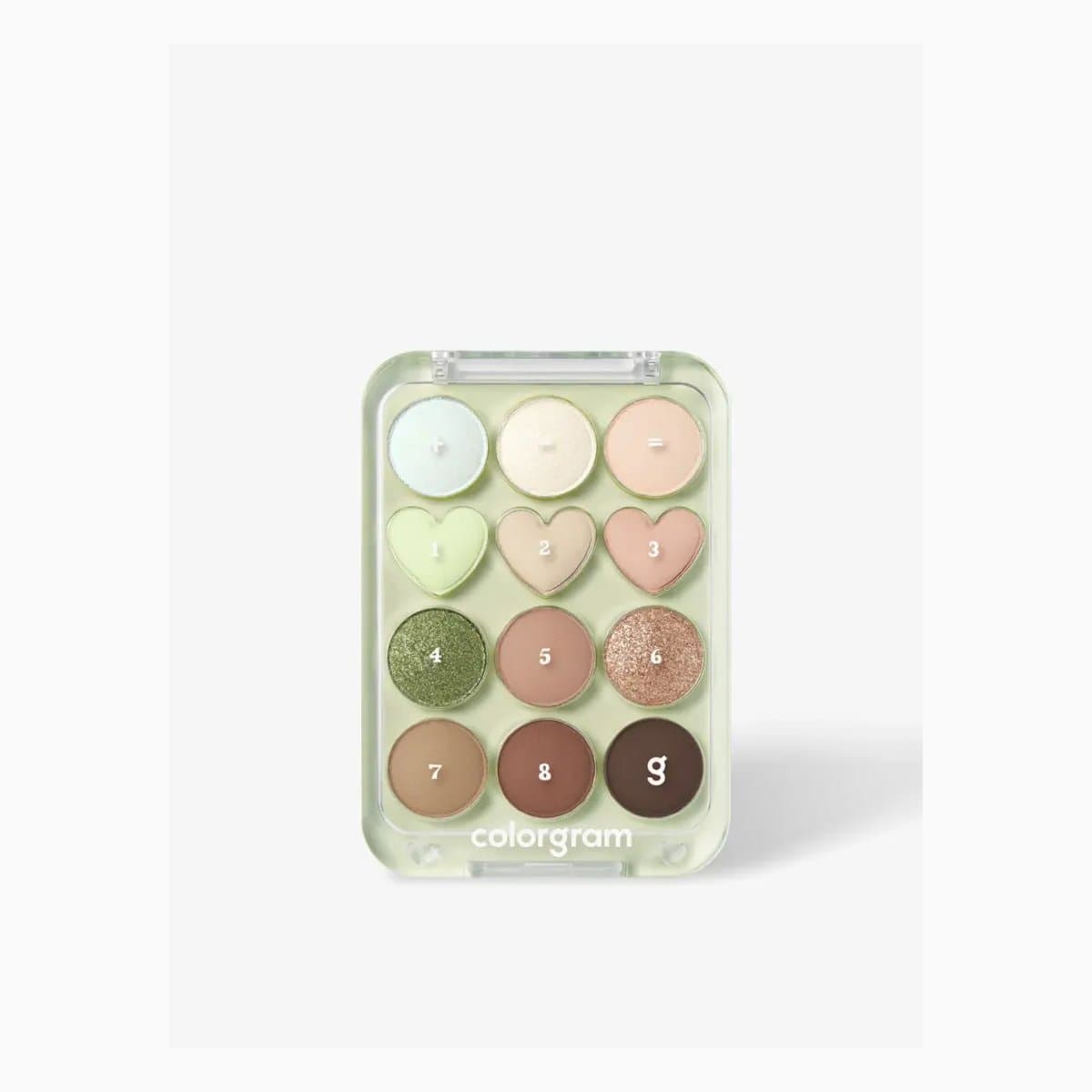 colorgram Pin Point Eyeshadow Palette 06 Buttercup+Brown Is Love