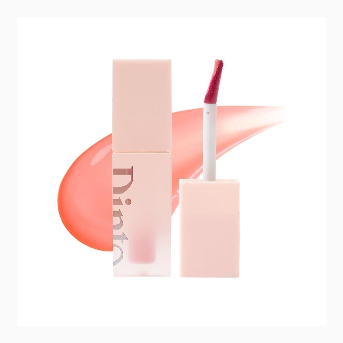 Dinto (Le Chat Botté Collection) Blur-Jelly Plumping Lip Tint 772 Coral Gelée