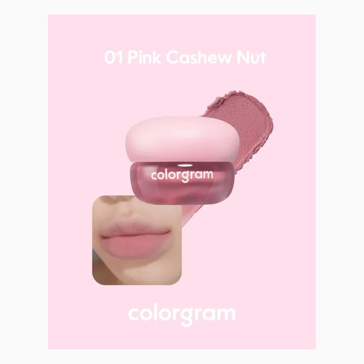 COLORGRAM TINTIN DORY BLUR JAM 01 PINK CASHEW NUT