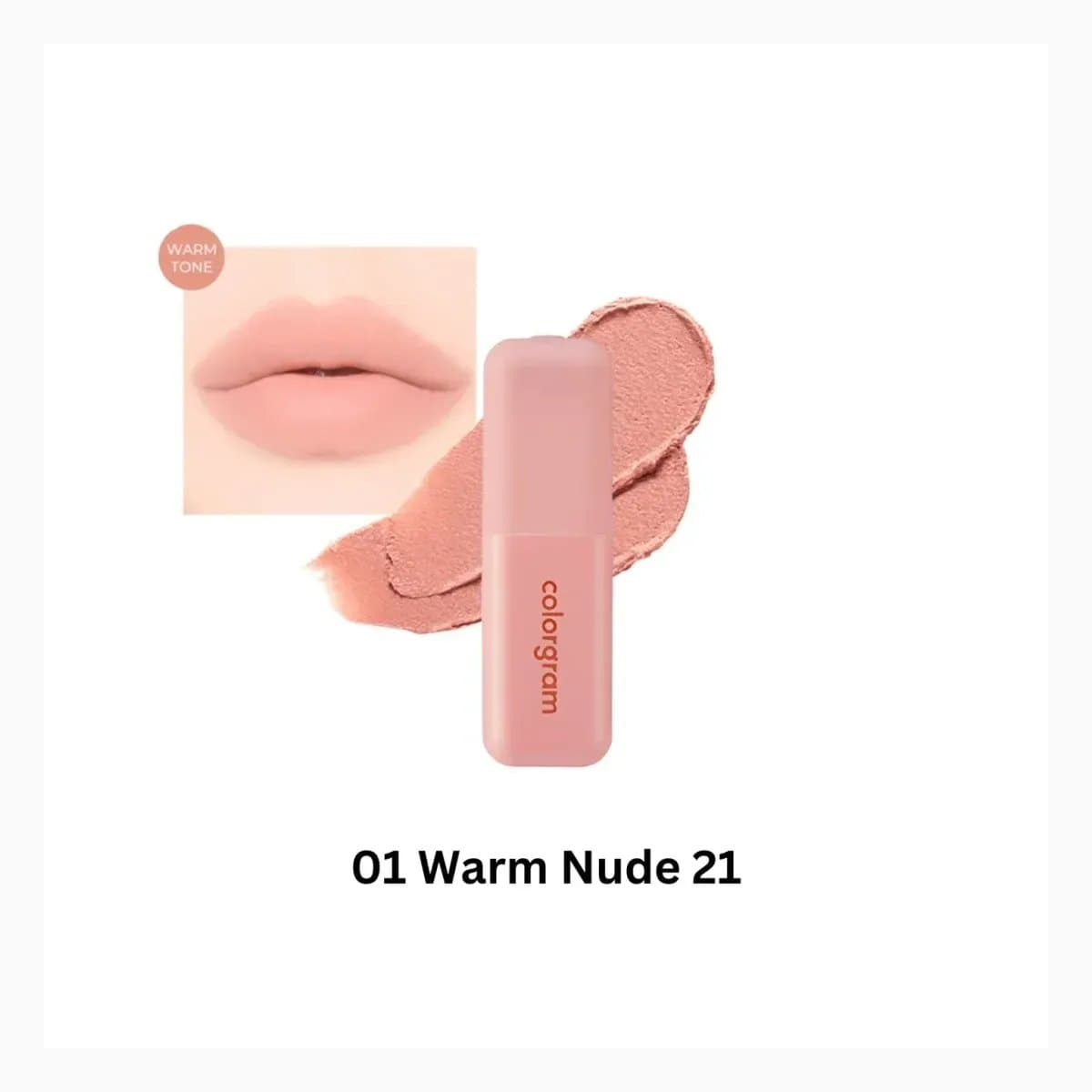 COLORGRAM GEEK NUDE COLOR COVER TINT 01 WARM NUDE 21