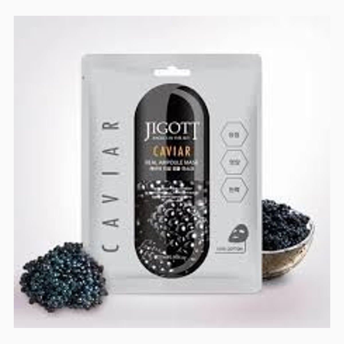 JIGOTT CAVIAR REAL AMPOULE MASK