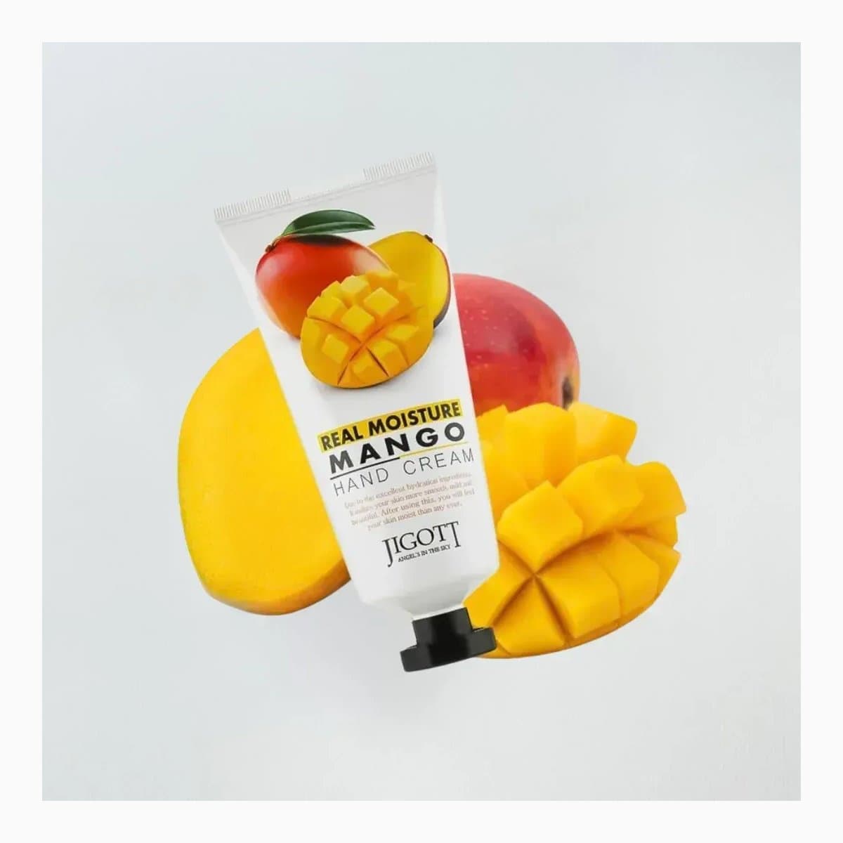 JIGOTT REAL MOISTURE MANGO HAND CREAM