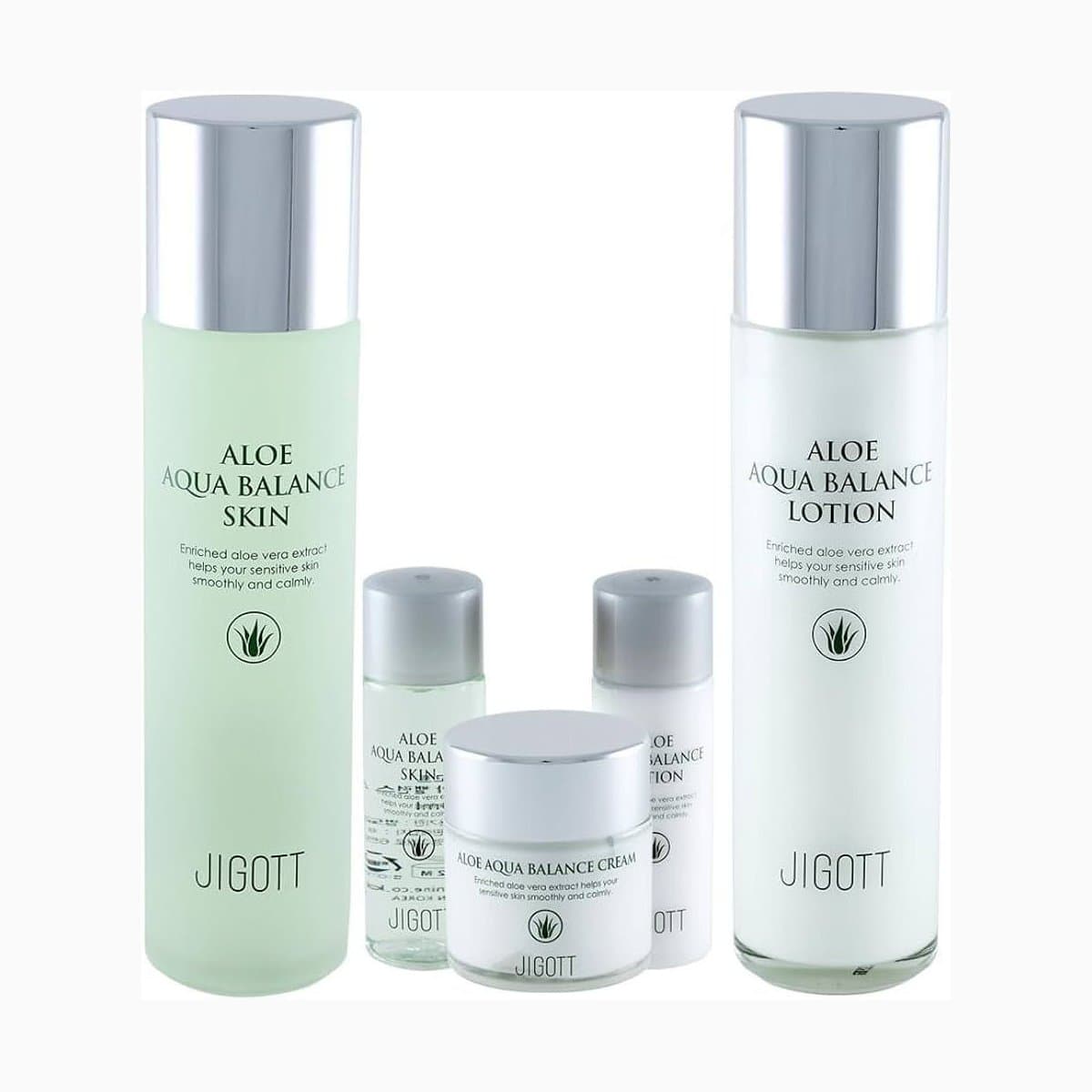 JIGOTT ALOE AQUA BALANCE SKIN CARE 3SET