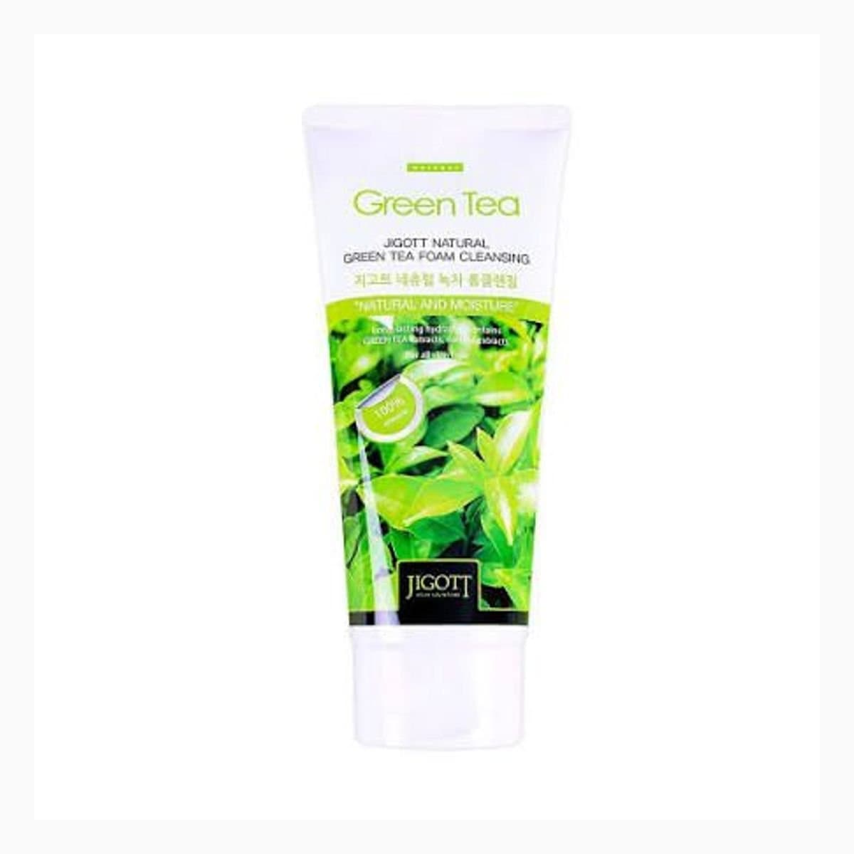 JIGOTT NATURAL GREEN TEA FOAM CLEANSING