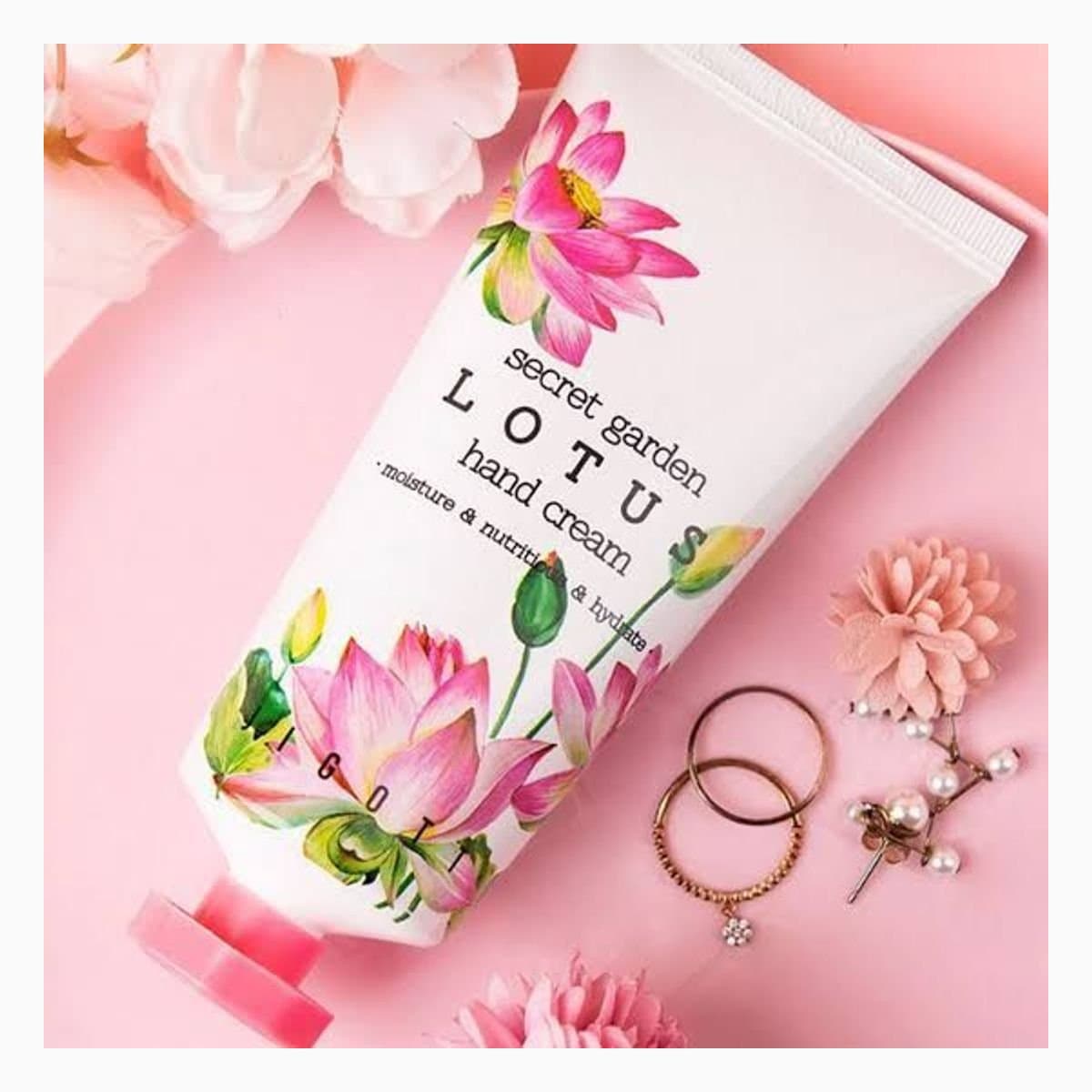 JIGOTT SECRET GARDEN LOTUS HAND CREAM