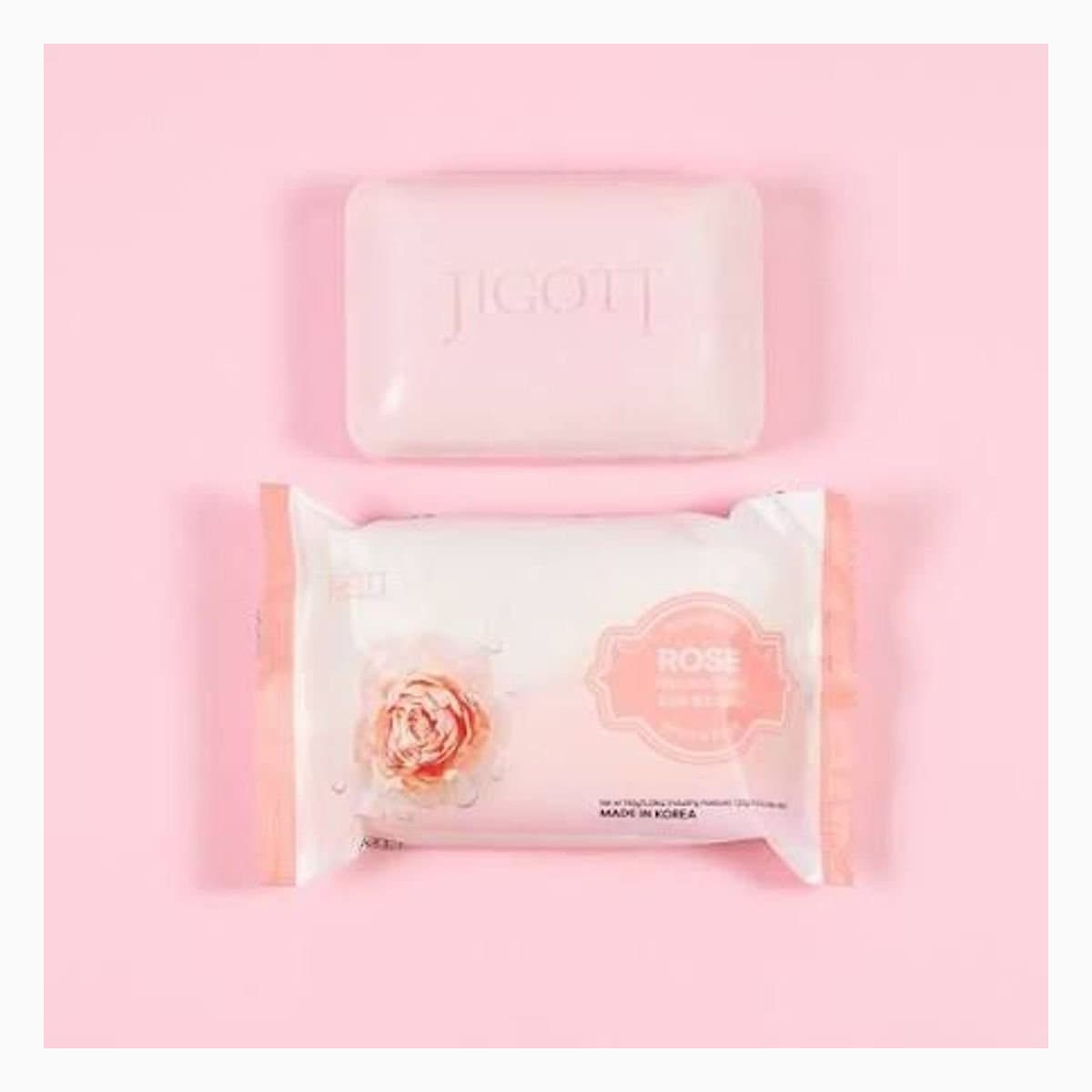 Jigott Rose Peeling Soap
