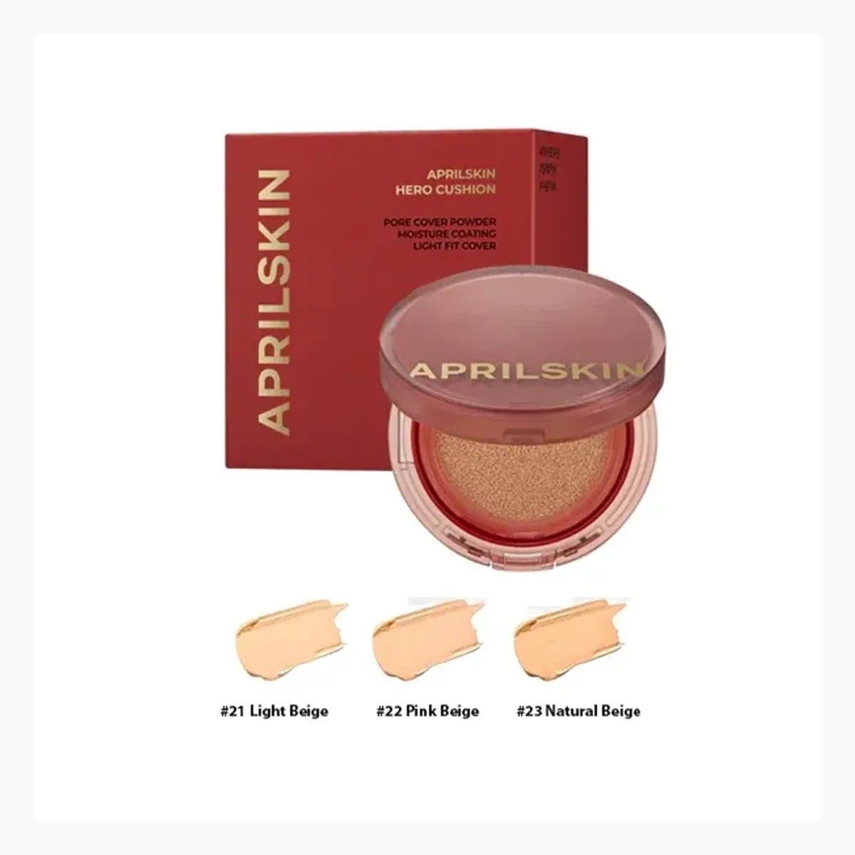 HERO CUSHION 23 NATURAL BEIGE (Refill Set)