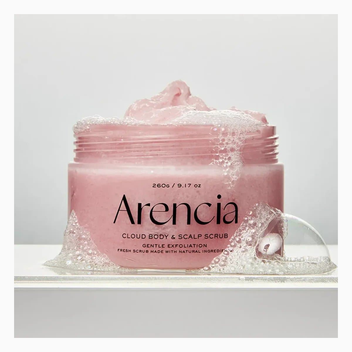 Arencia Fresh Cloud Body & Scalp Scrub Lavender & Pear 260g