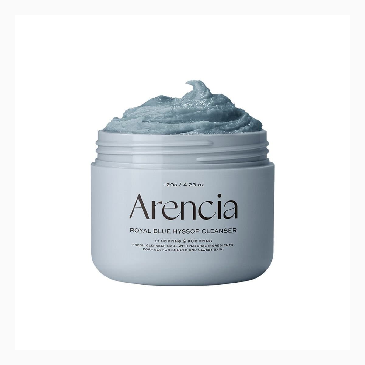 Arencia Blue Hyssop Rice Mochi Cleanser 120g