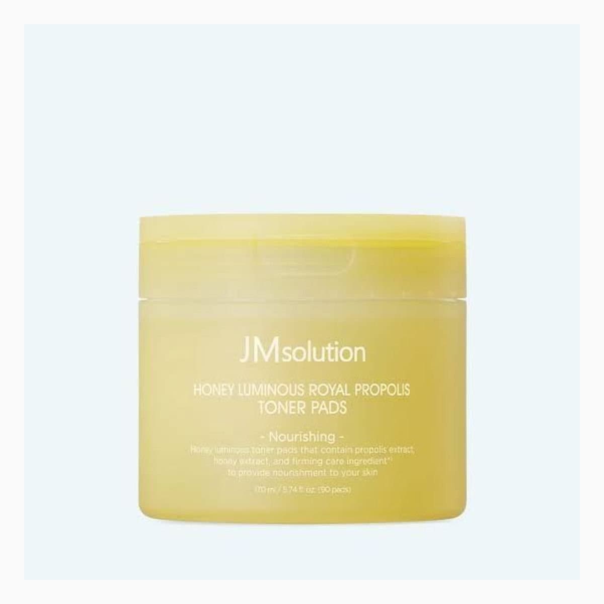 JMSOLUTION HONEY LUMINOUS ROYAL PROPOLIS TONER PADS
