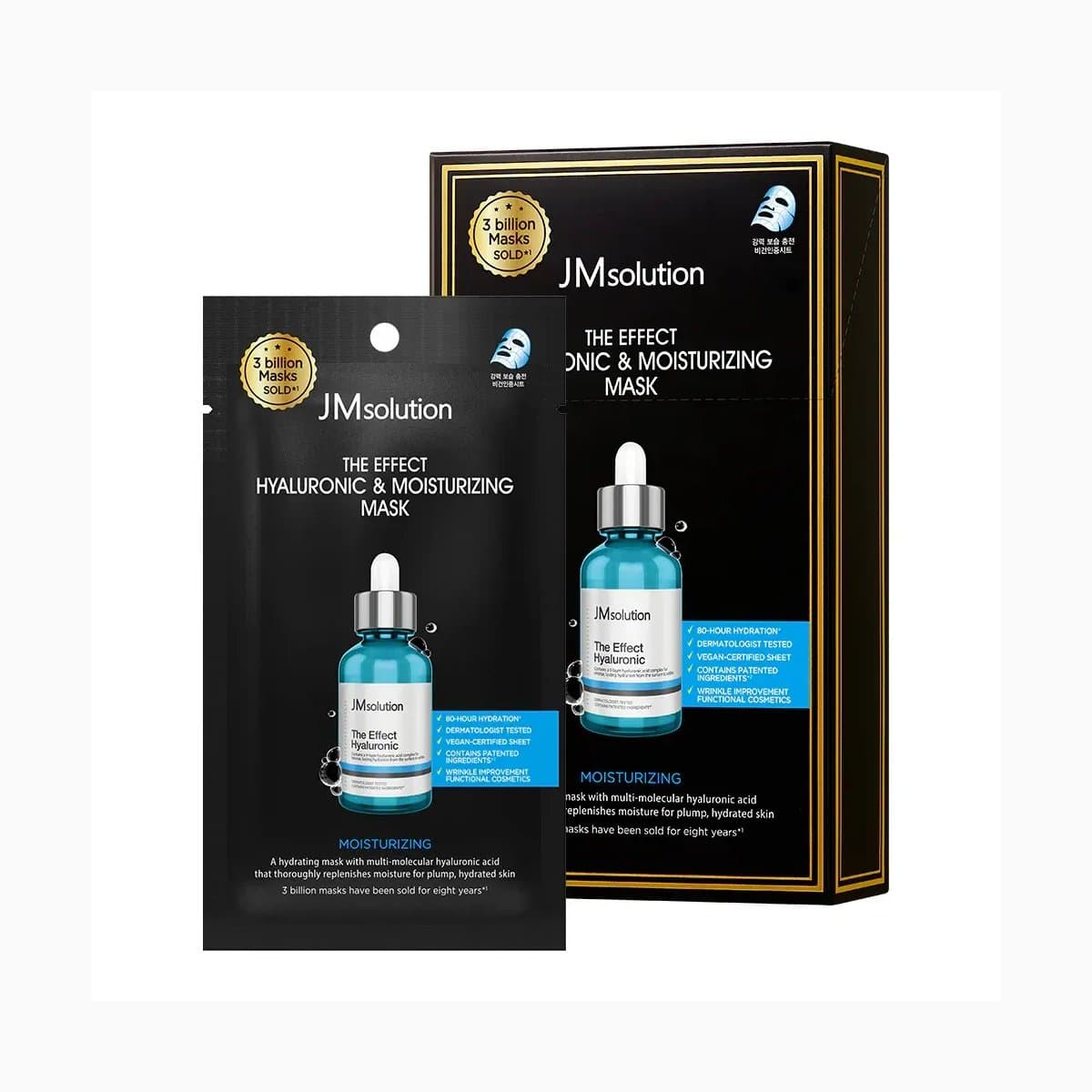 JMSOLUTION THE EFFECT HYALURONIC & MOISTURIZING MASK
