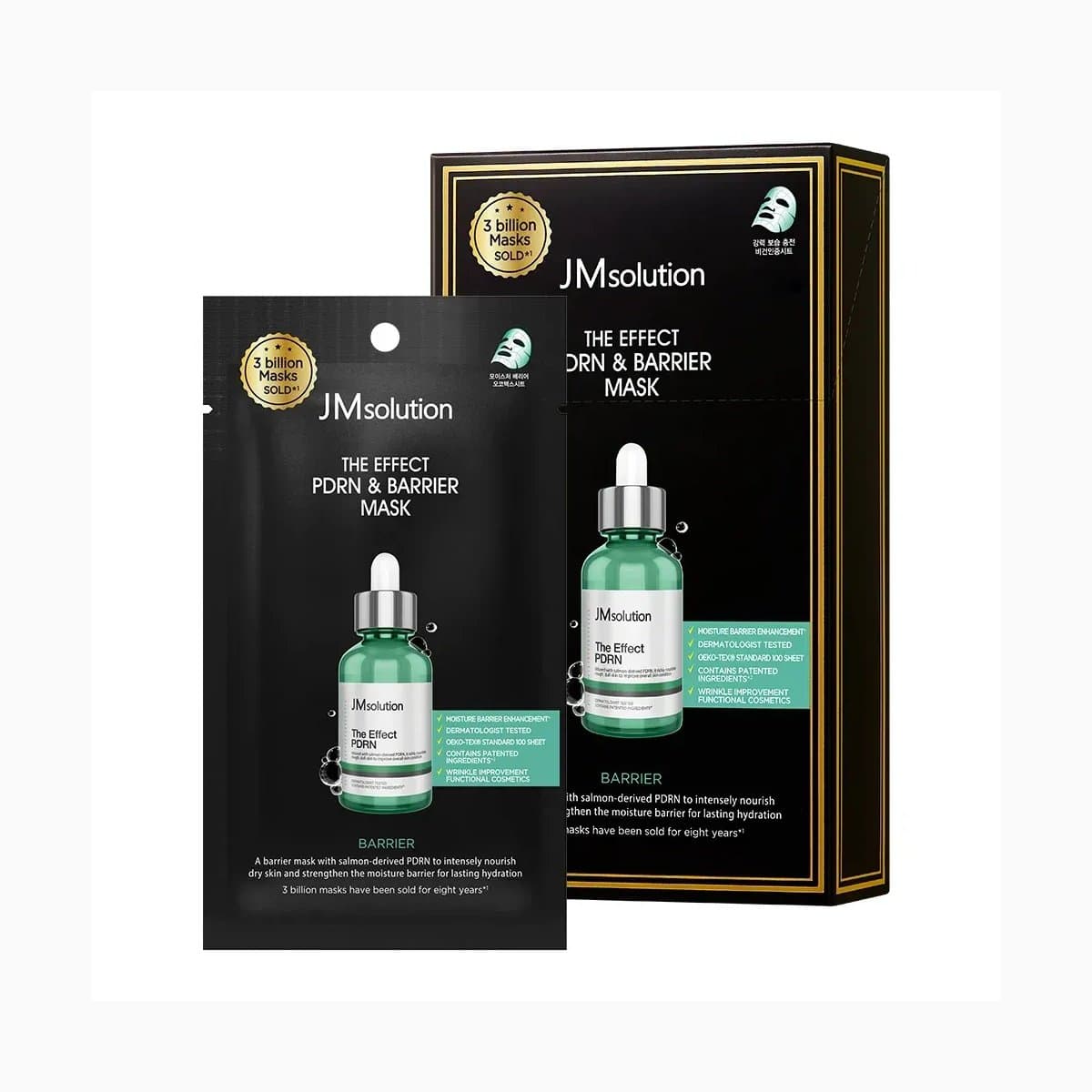 JMSOLUTION THE EFFECT PDRN & BARRIER MASK