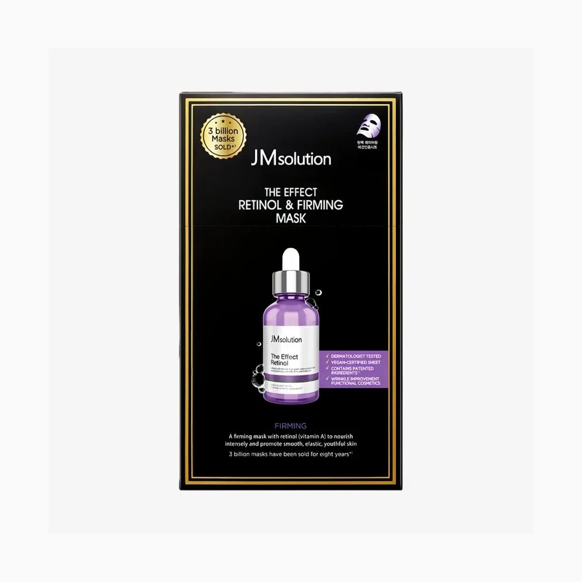JMSOLUTION THE EFFECT RETINOL & FIRMING MASK