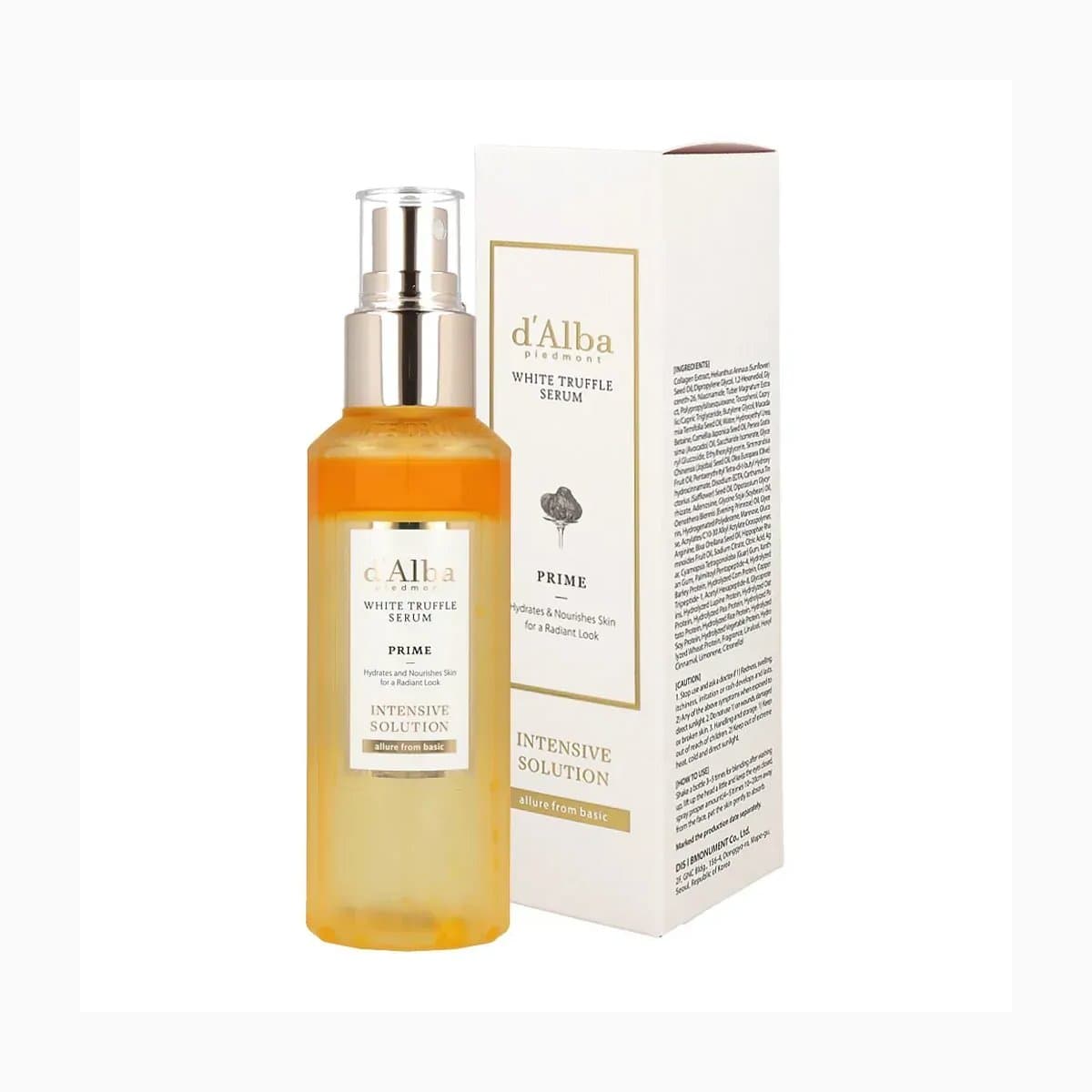 d'Alba White Truffle Prime Intensive Serum 150ml