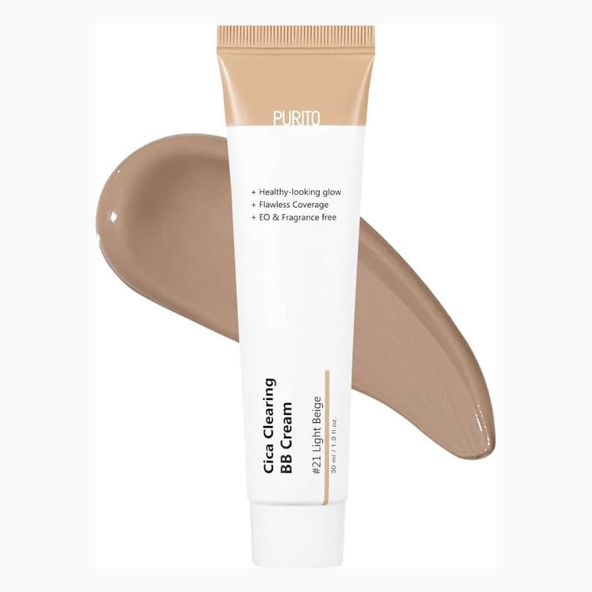 PURITO Cica Clearing BB Cream #21 Light Beige
