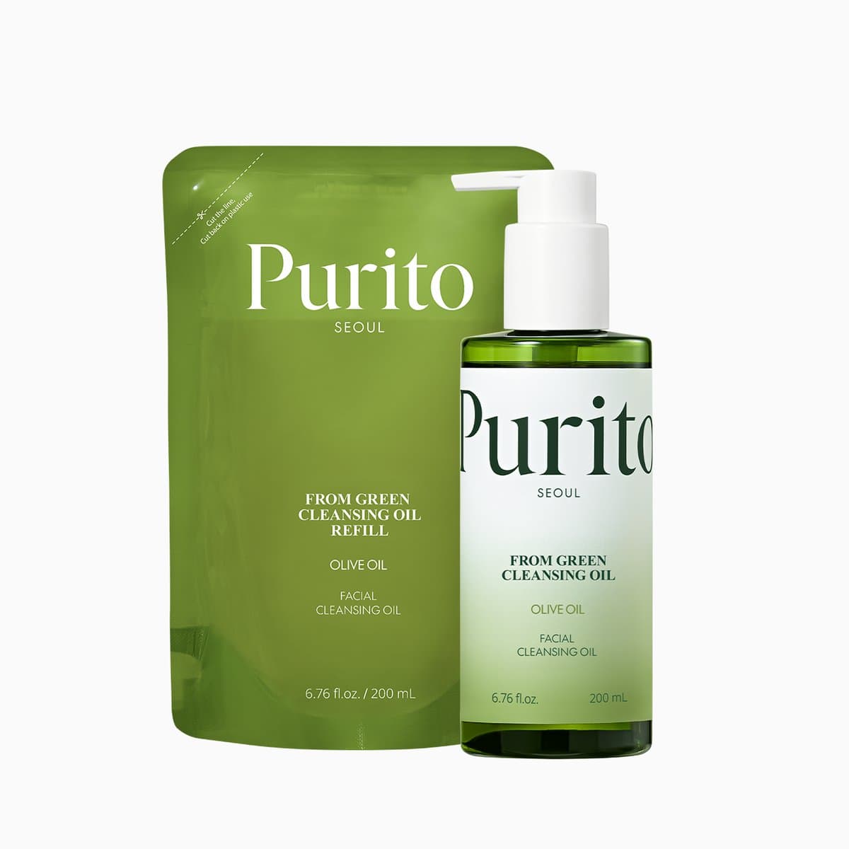 PURITO From Green Cleansing Oil (Set)