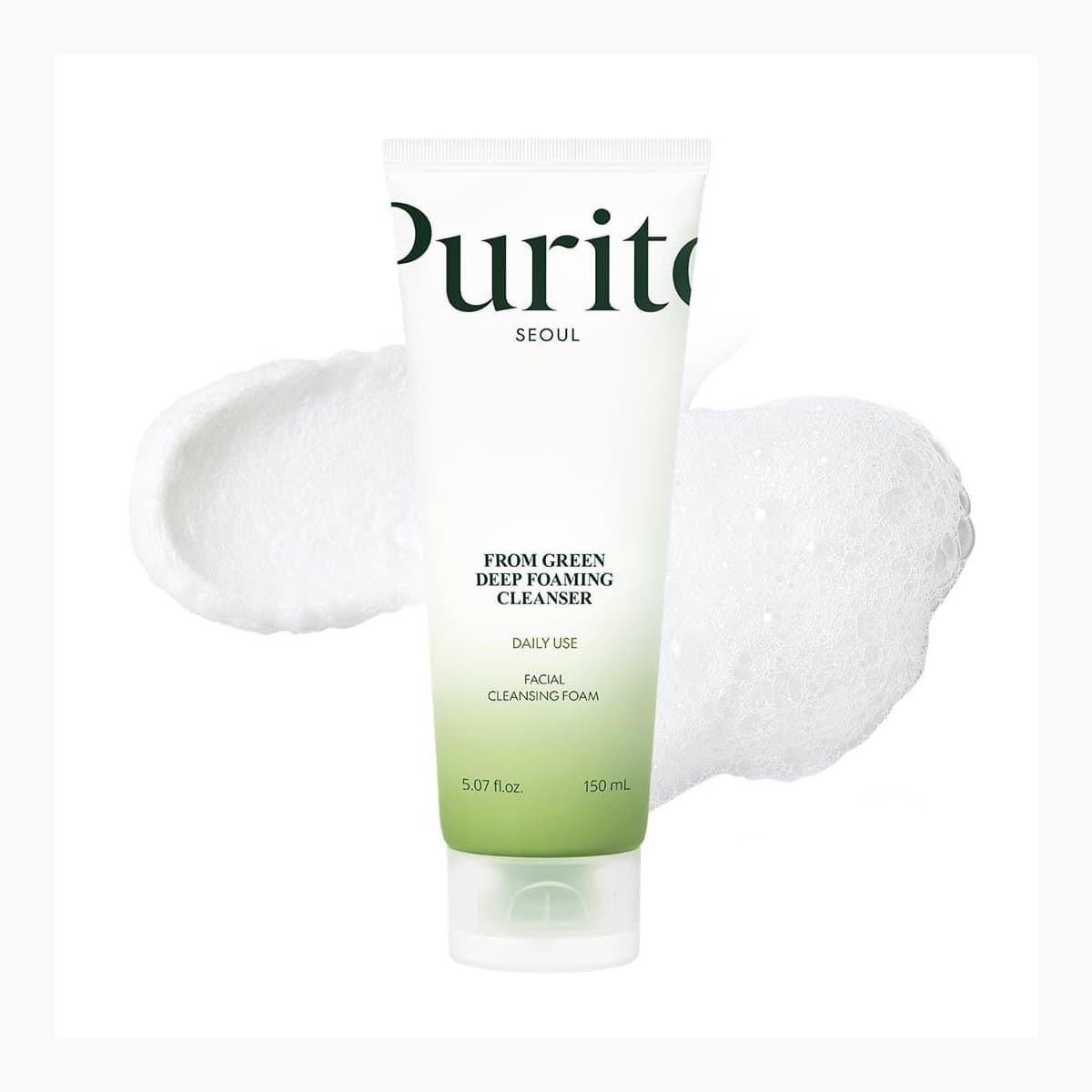 PURITO From Green Deep Foaming Cleanser