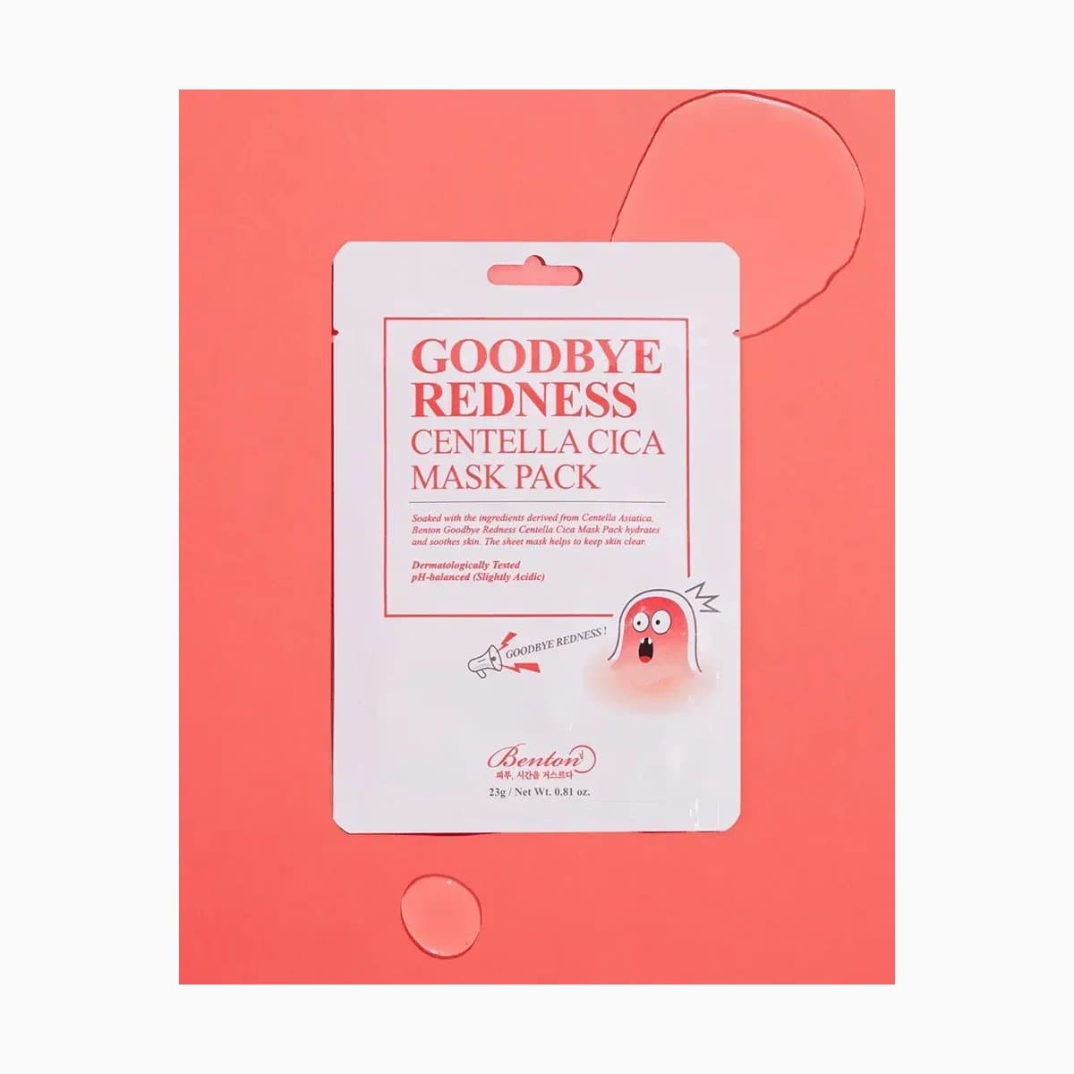 BENTON CENTELLA CICA MASK PACK [10EA/1BOX]