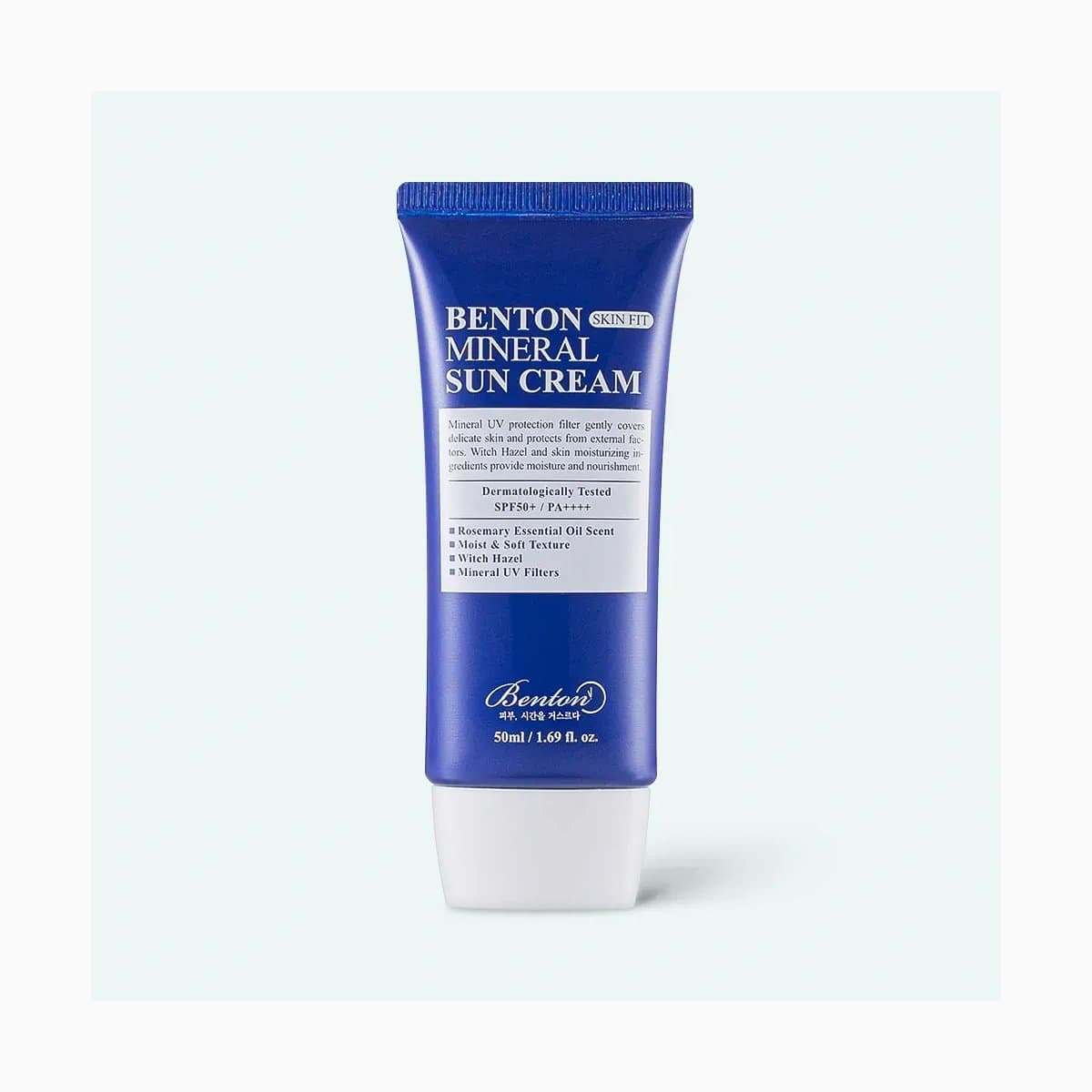 BENTON SKIN FIT MINERAL SUN CREAM [SPF50+/PA++++]
