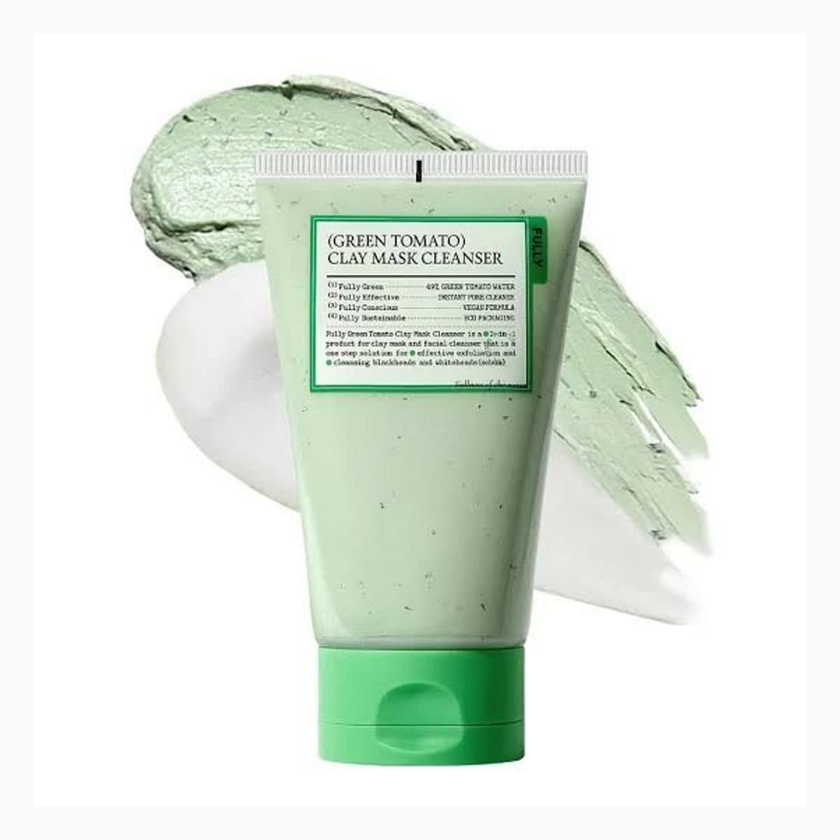 FULLY GREEN TOMATO CLAY MASK CLEANSER 120ML