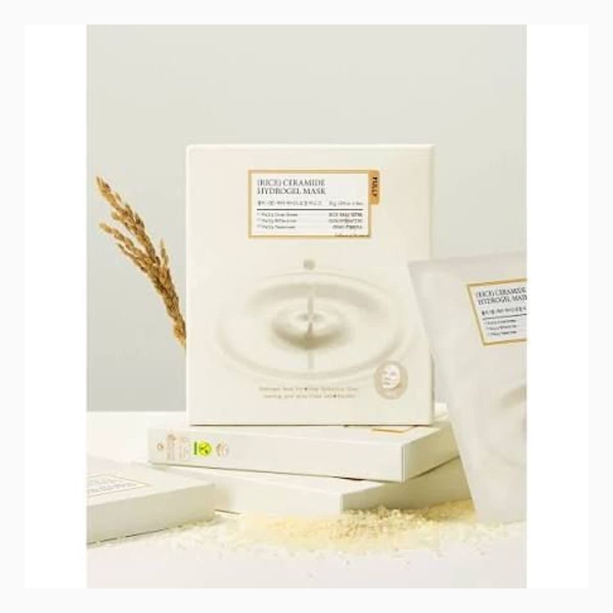 FULLY RICE CERAMIDE HYDROGEL MASK