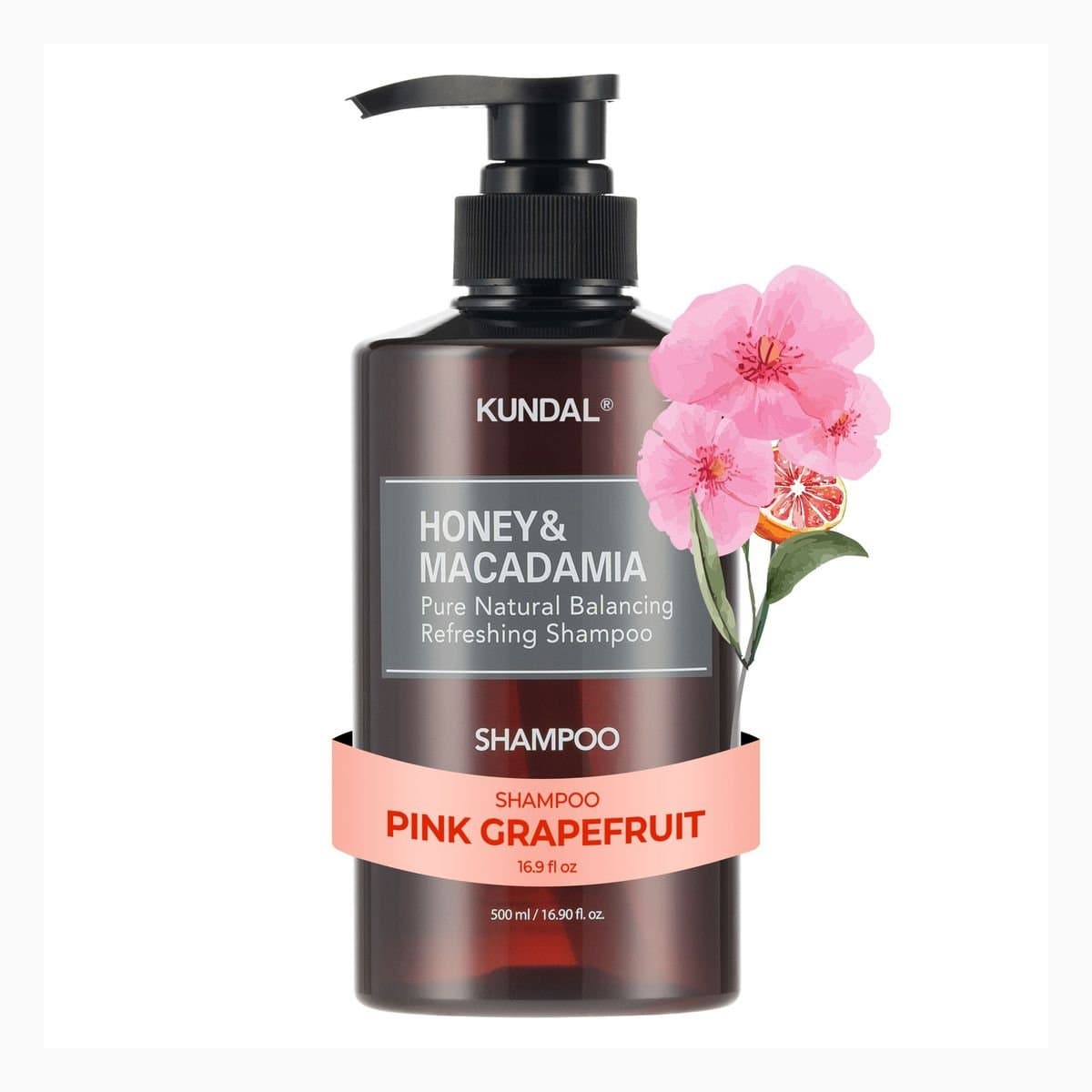 HONEY & MACADAMIA NATURE SHAMPOO 500ML - PINKGRAPEFRUIT